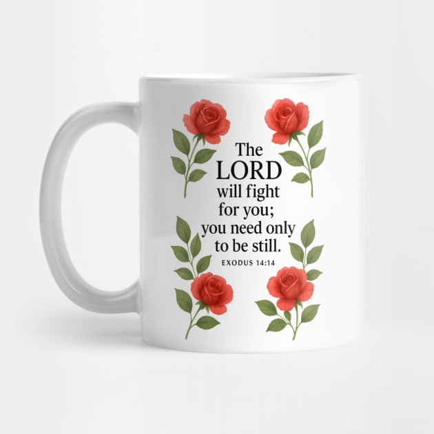 The Lord Will Fight For You, You Need Only To Be Still by Melanie 's Store 2